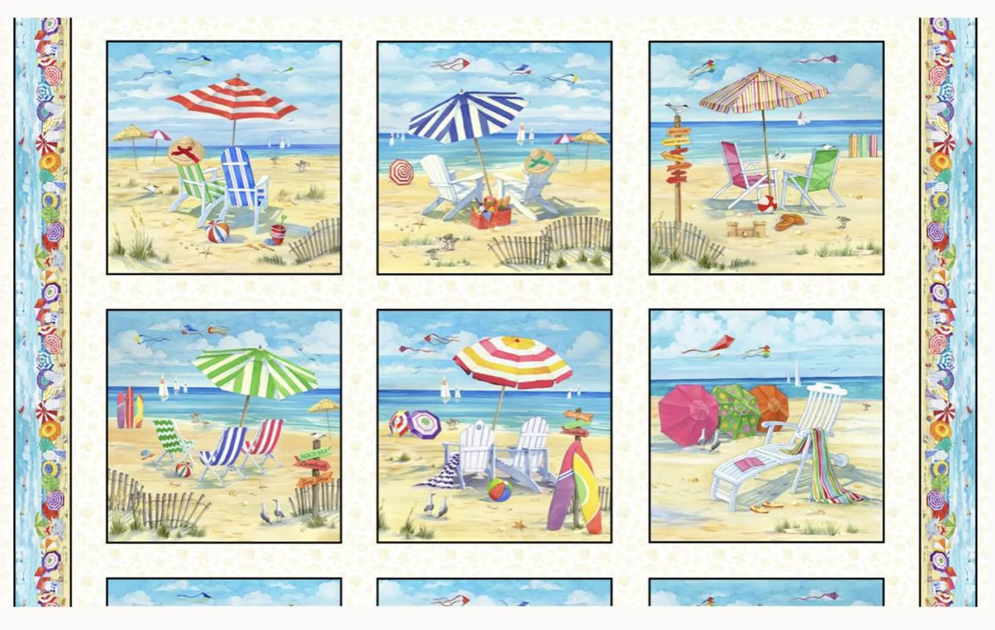 Beach Vista - by Elizabeth's Studio, Panel - 160