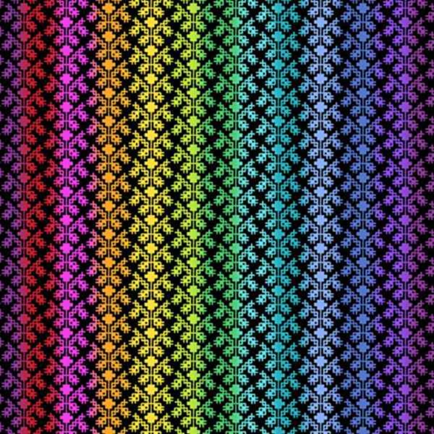 Rainbow Wonderland - Style A Pattern 327 Color K by Andover Fabrics