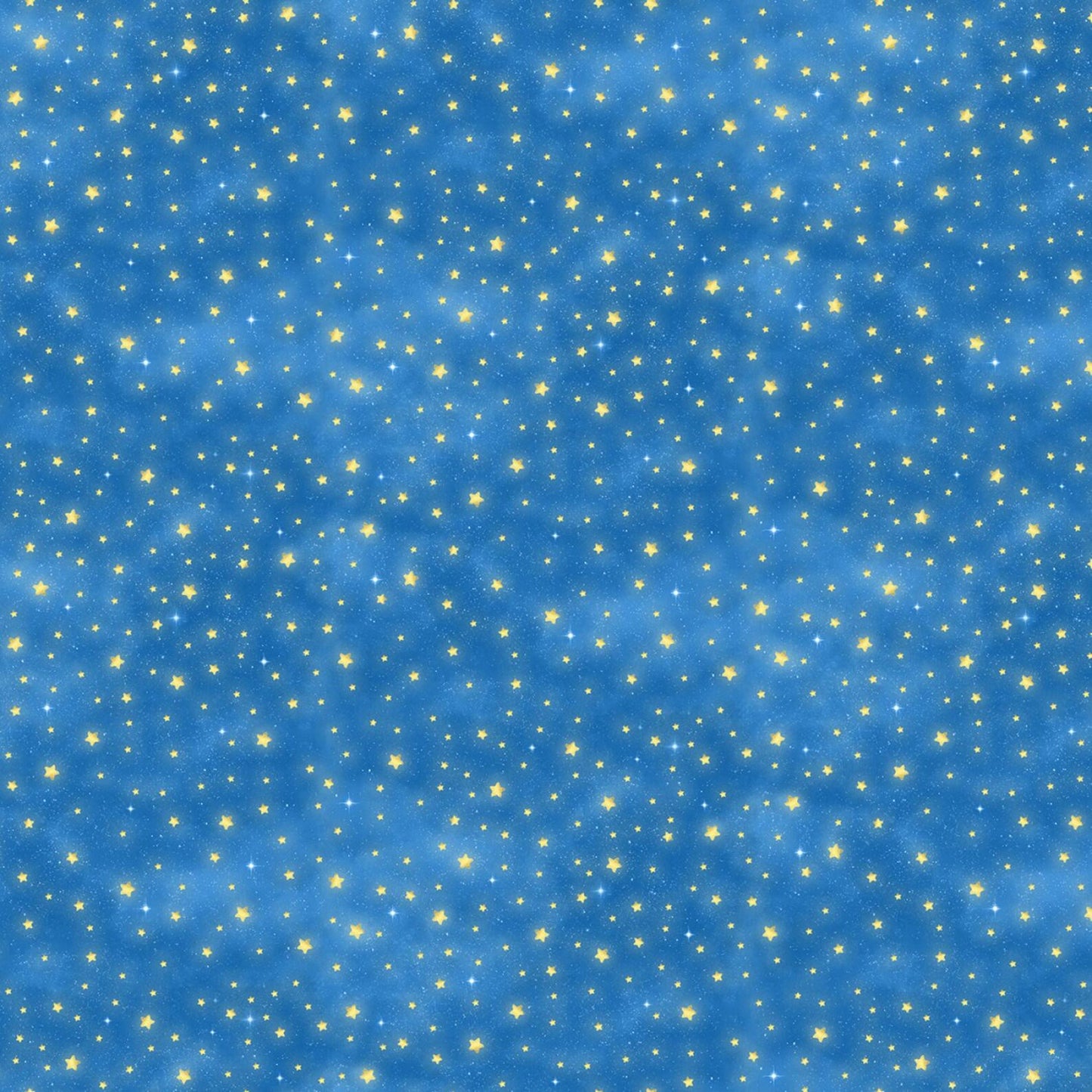 Owl Aways Love You - Space Stars Blue CD3246 by Timeless Treasures