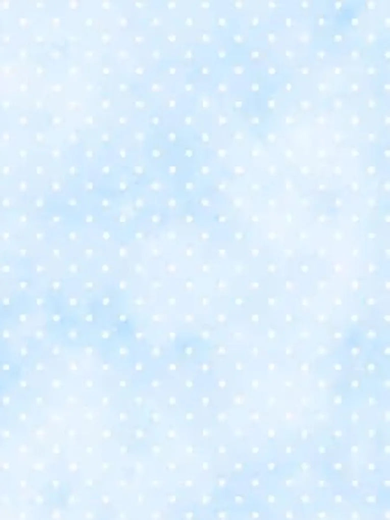 Sorbet Flannel - Pin Dot Blue 06225-S by P & B Textiles