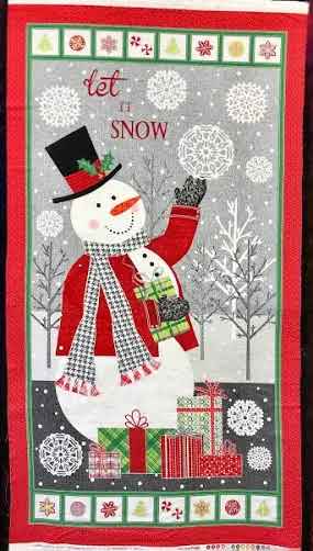 Let it Snow Panel by Benartex - 014