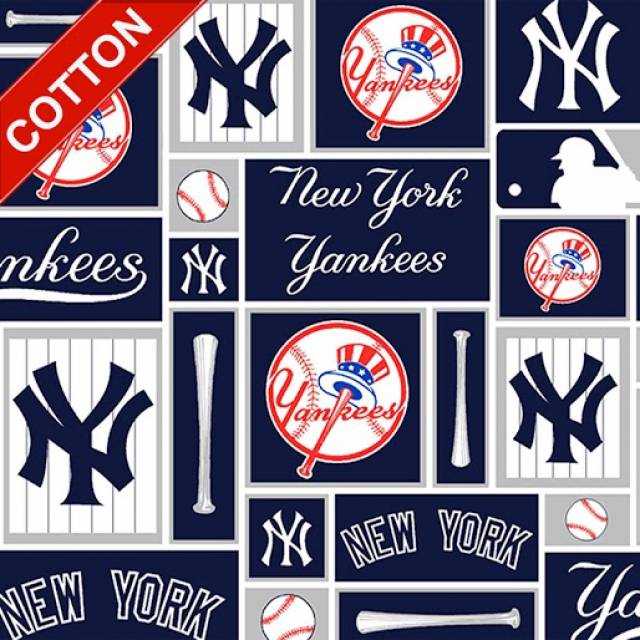 MLB New York Yankees - 58" Fabric by Fabric Traditions