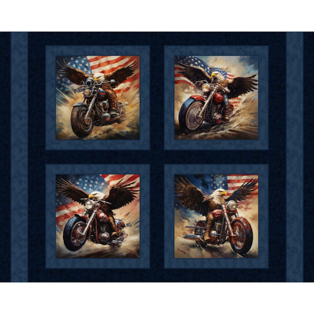 Eagle Bikers - Digitally Printed Panel - 120