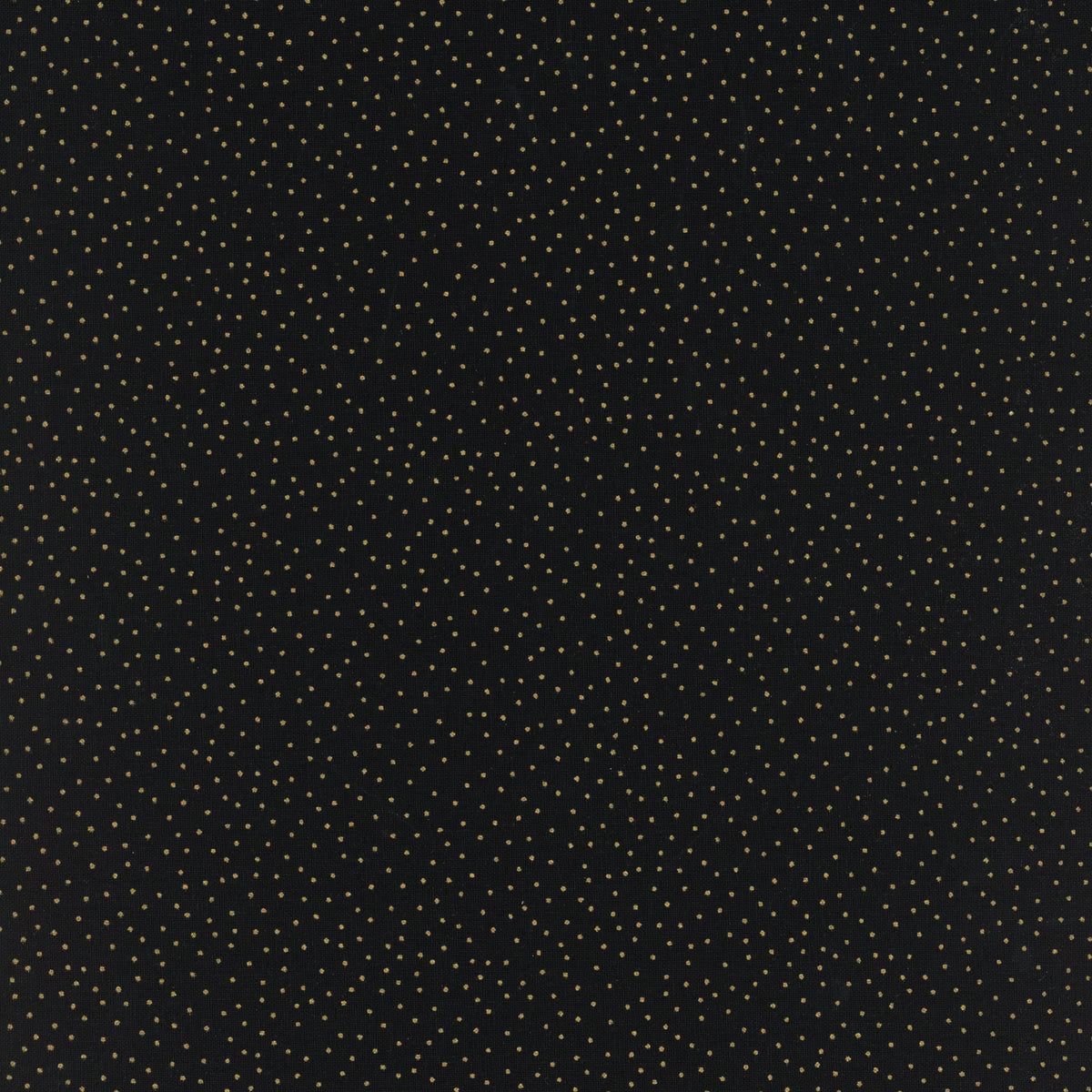 Black Dots - Metallic Mini Gold Dots DOT-CM9528 by Timeless Treasures