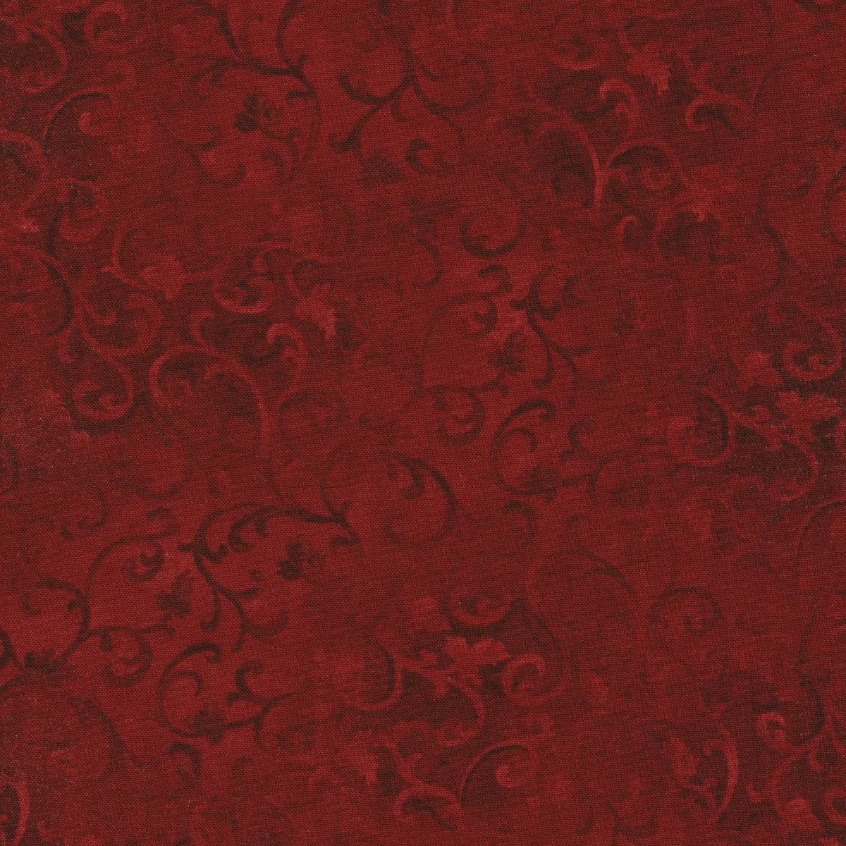Essentials - Scroll Dark Red 89025-339 by Wilmington Prints