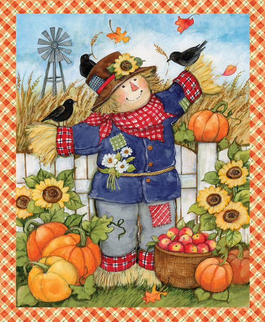 Scarecrow Panel by Susan Winget