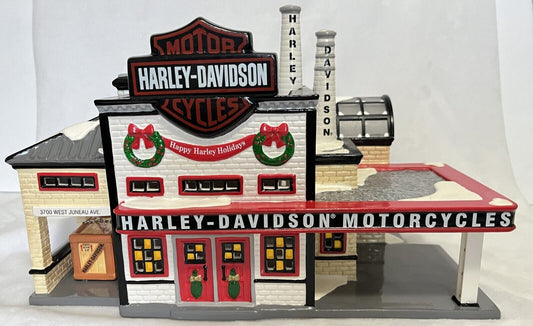 Department 56 Harley-Davidson Motorcycles Shop