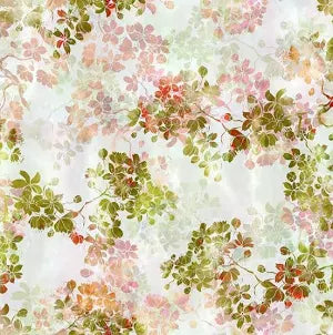 Ethereal - Red/Coral 3JYT-1 by Jason Yenter for In the Beginning Fabrics