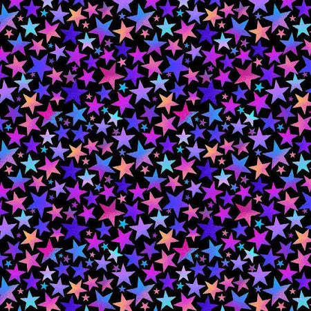 Large & Mini Stars-Multi KIDZ by Timeless Treasures
