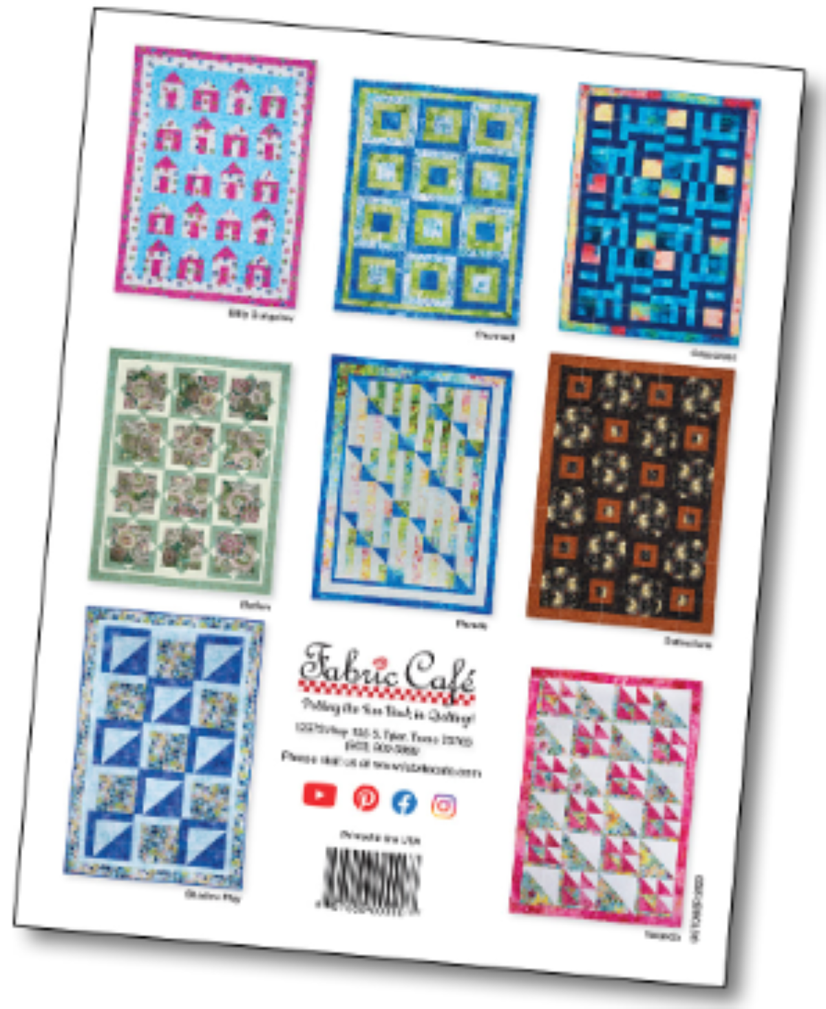 Fabric Cafe - Stash Busting with 3-Yard Quilts by Donna Robertson and Fran Morgan