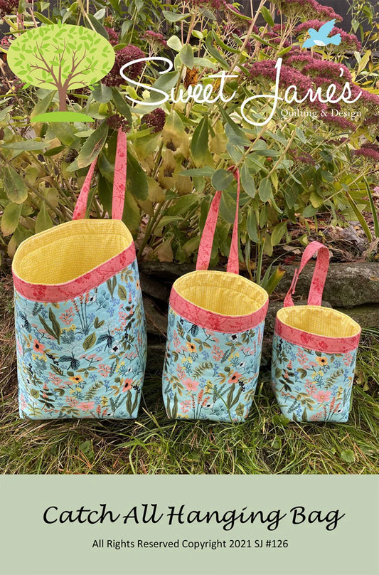 Catch All Hanging Bag by Sweet Jane's Quilting & Design