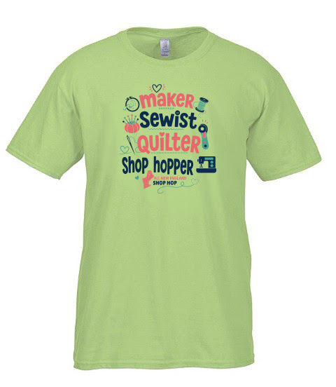 All New England Shop Hop 2026 Tee Shirts