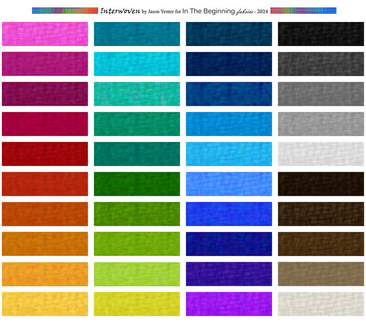 "Interwoven" by Jason Yenter      40 Colors!