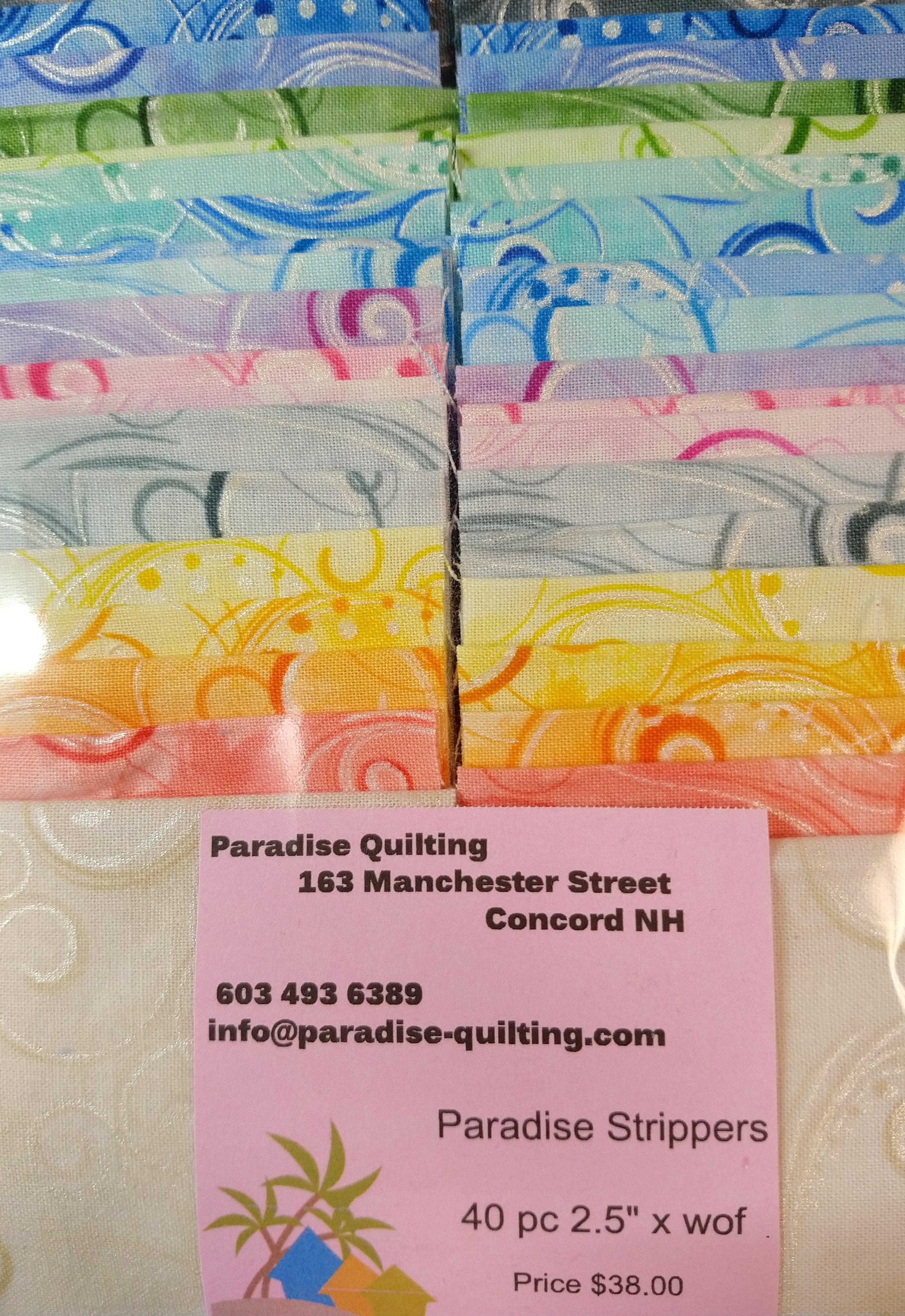 PreCut Fabrics Paradise Quilting