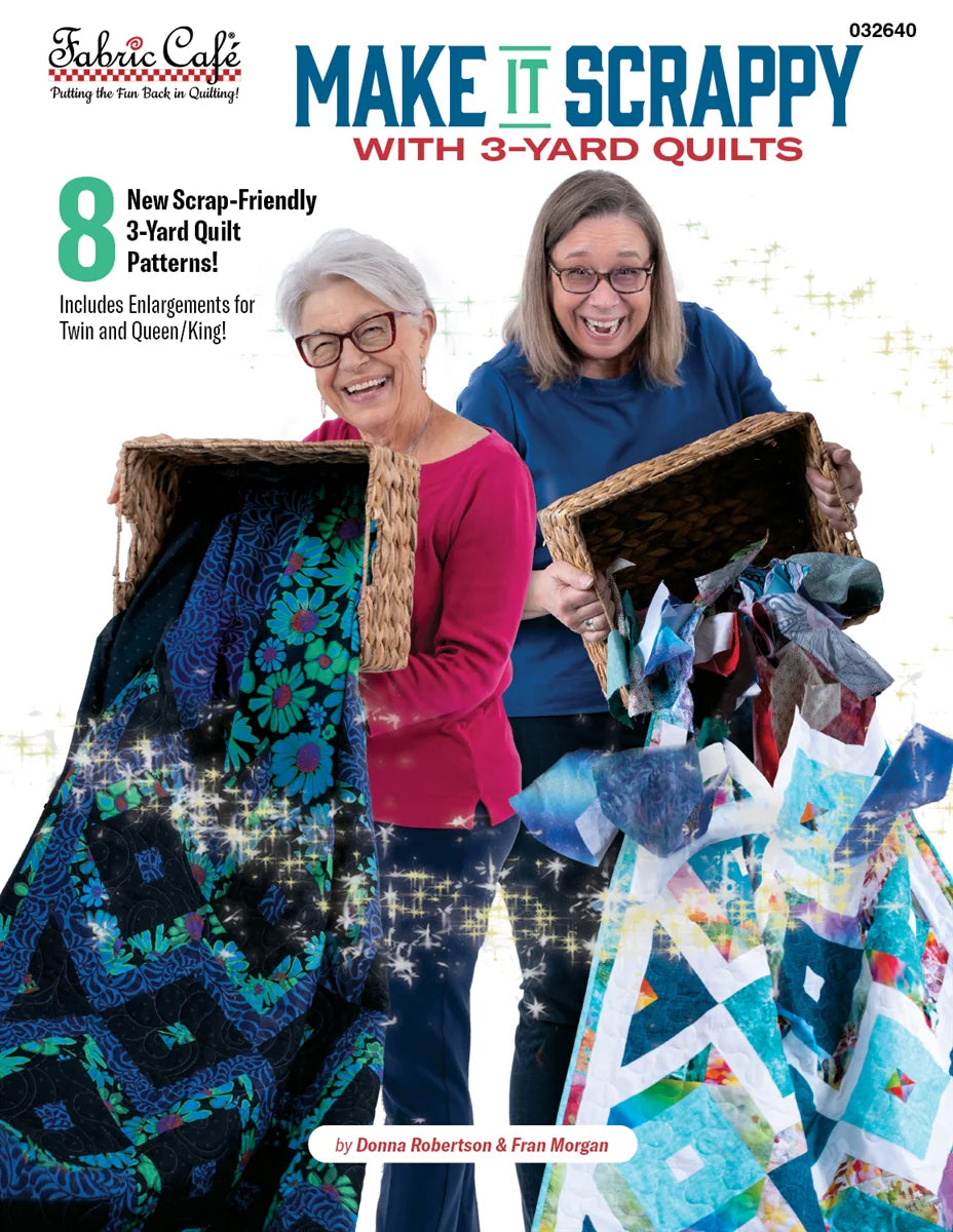 Fabric Cafe - Make it Scrappy with 3 Yard Quilts