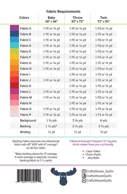 Linden's Joy Quilt Pattern by Ann Skaehill for Crafty Moose Quilts