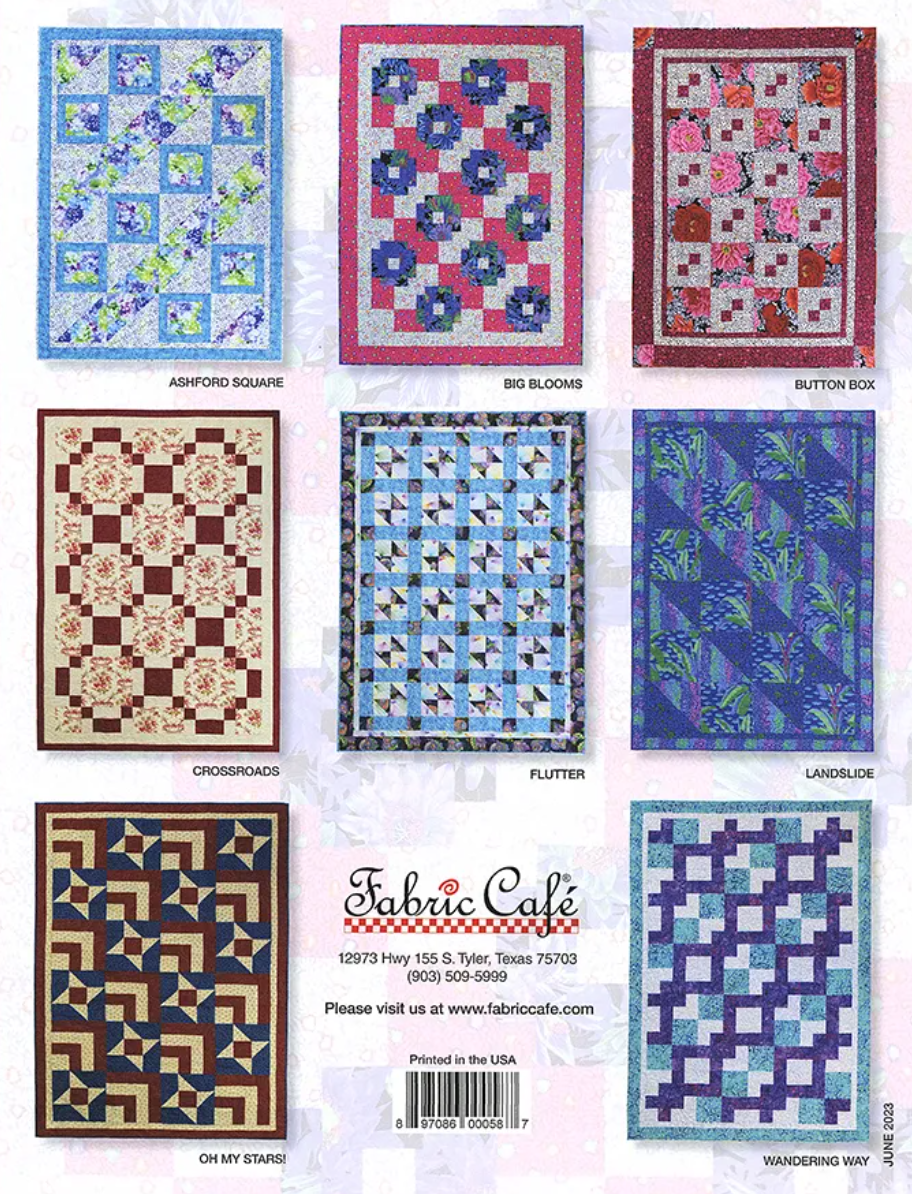 Fabric Cafe - Quilts in a Jiffy - Three Yard Quilts