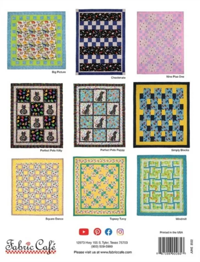 Fabric Cafe - 3-Yard Quilts for Kids - Three Yard Quilts