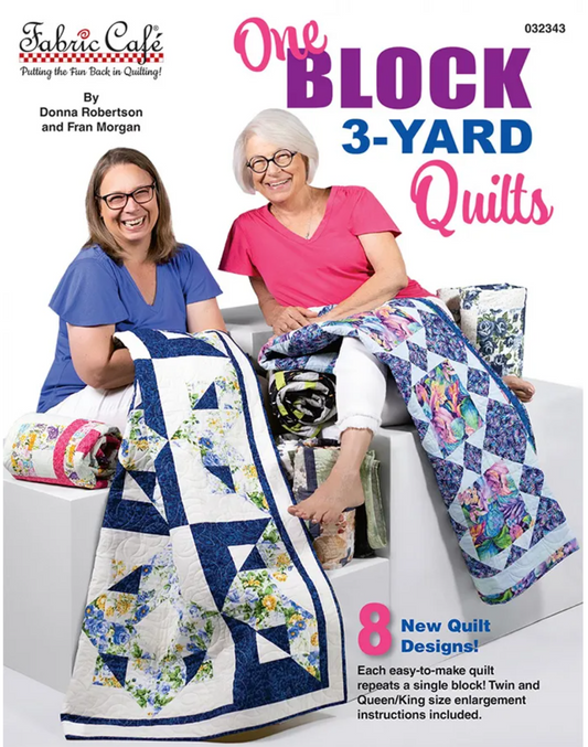 Fabric Cafe - One Block - Three Yard Quilts