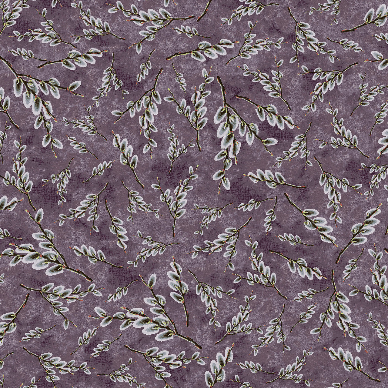 108" Willow Wood - Purple 1574-57 by Goldi L. Studio for Henry Glass & Co.