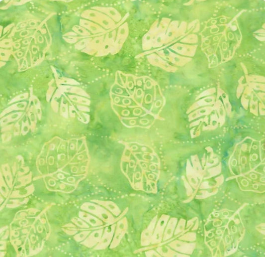 Tonga Lime Batik B1036 by Timeless Treasures