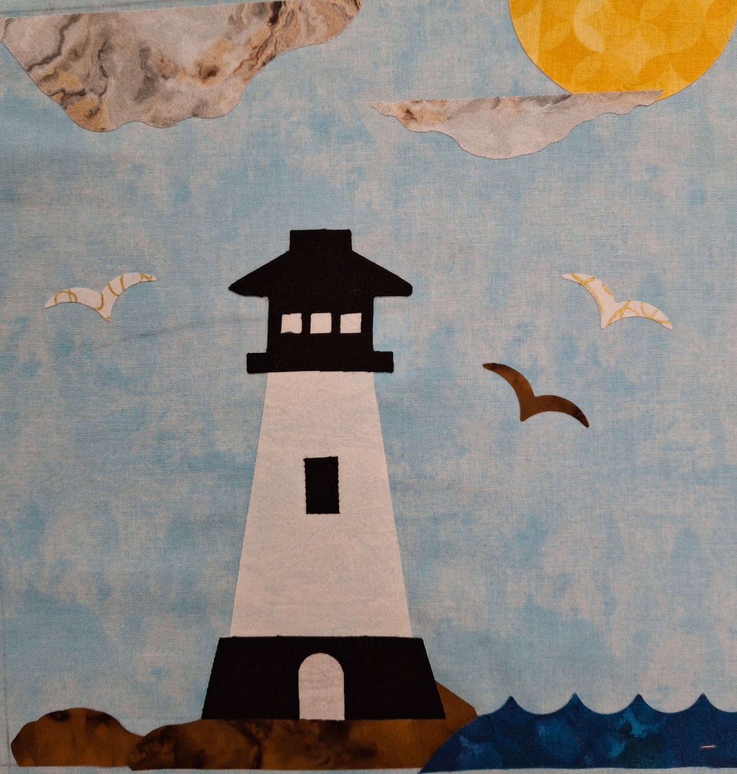 Applique - White Lighthouse