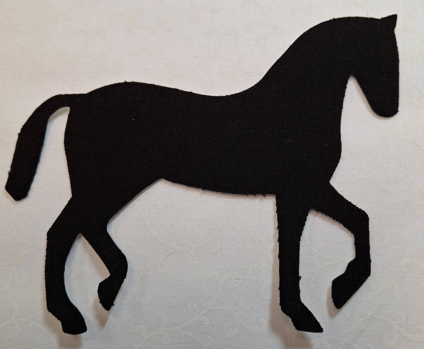 Applique - Black Horse