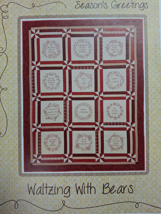 Season's Greetings  by Cheryl Gunn for Waltzing With Bears