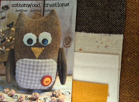 Hootie the Owl Kit by Cottonwood Creations