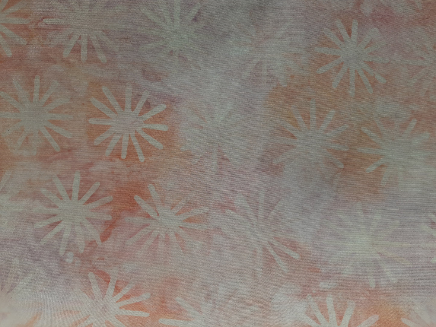 Mega Star Coral/Peach Batik by Michael Miller