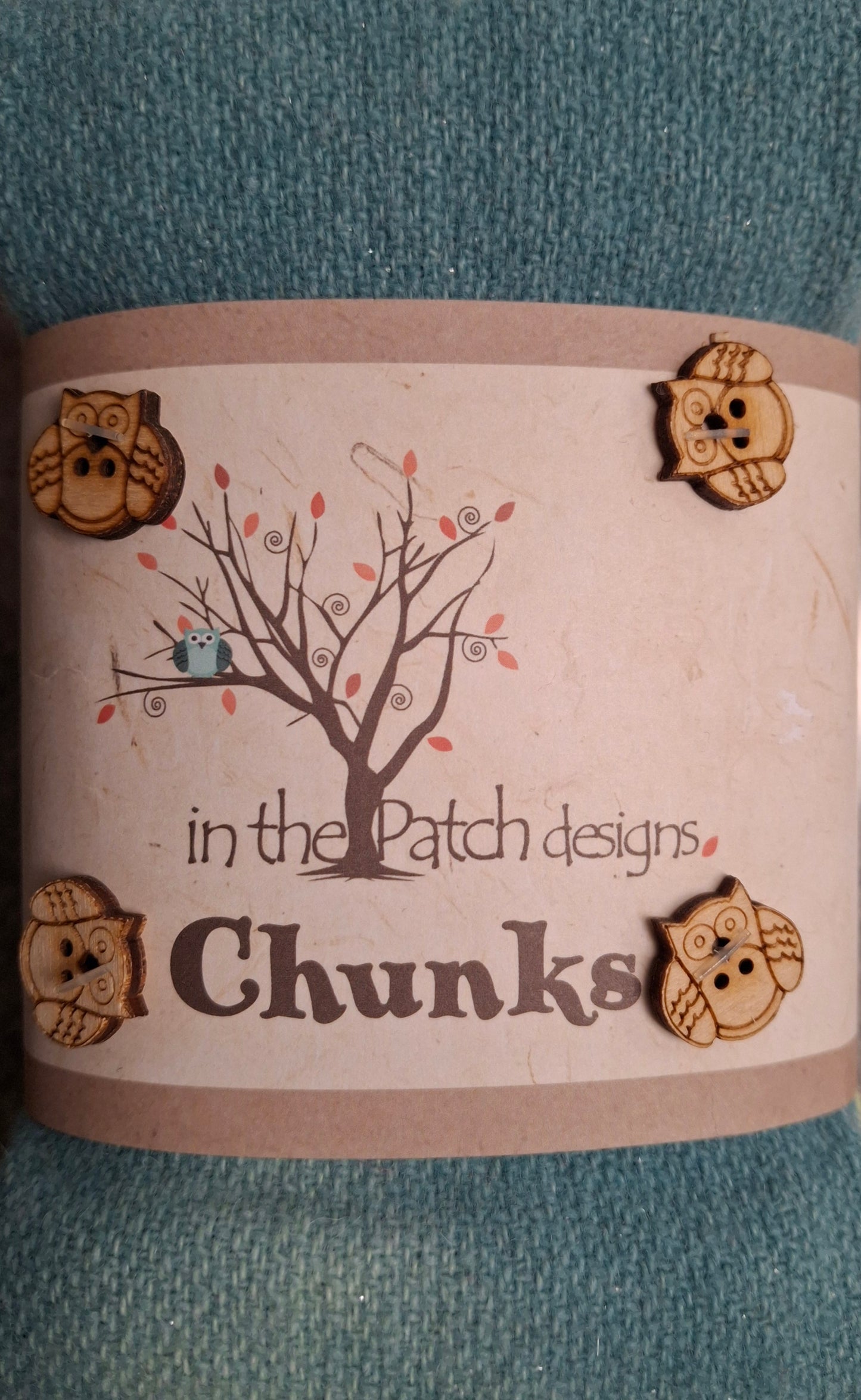 Chunks - Hand-Dyed Wool WK6061 Unicorn Chunk by In the Patch Designs
