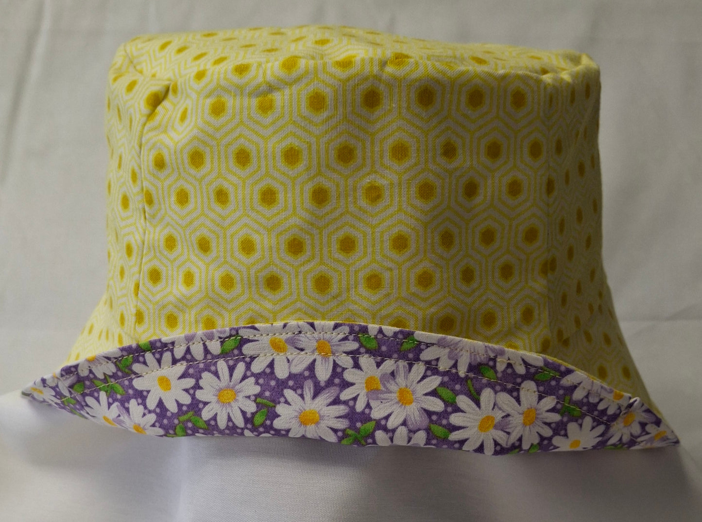 Bucket Hat Kit - Summer Daisies - Reversible
