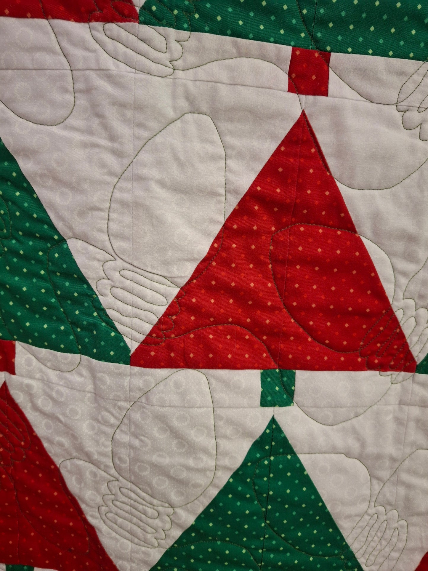 Finished Quilt - Christmas Forest