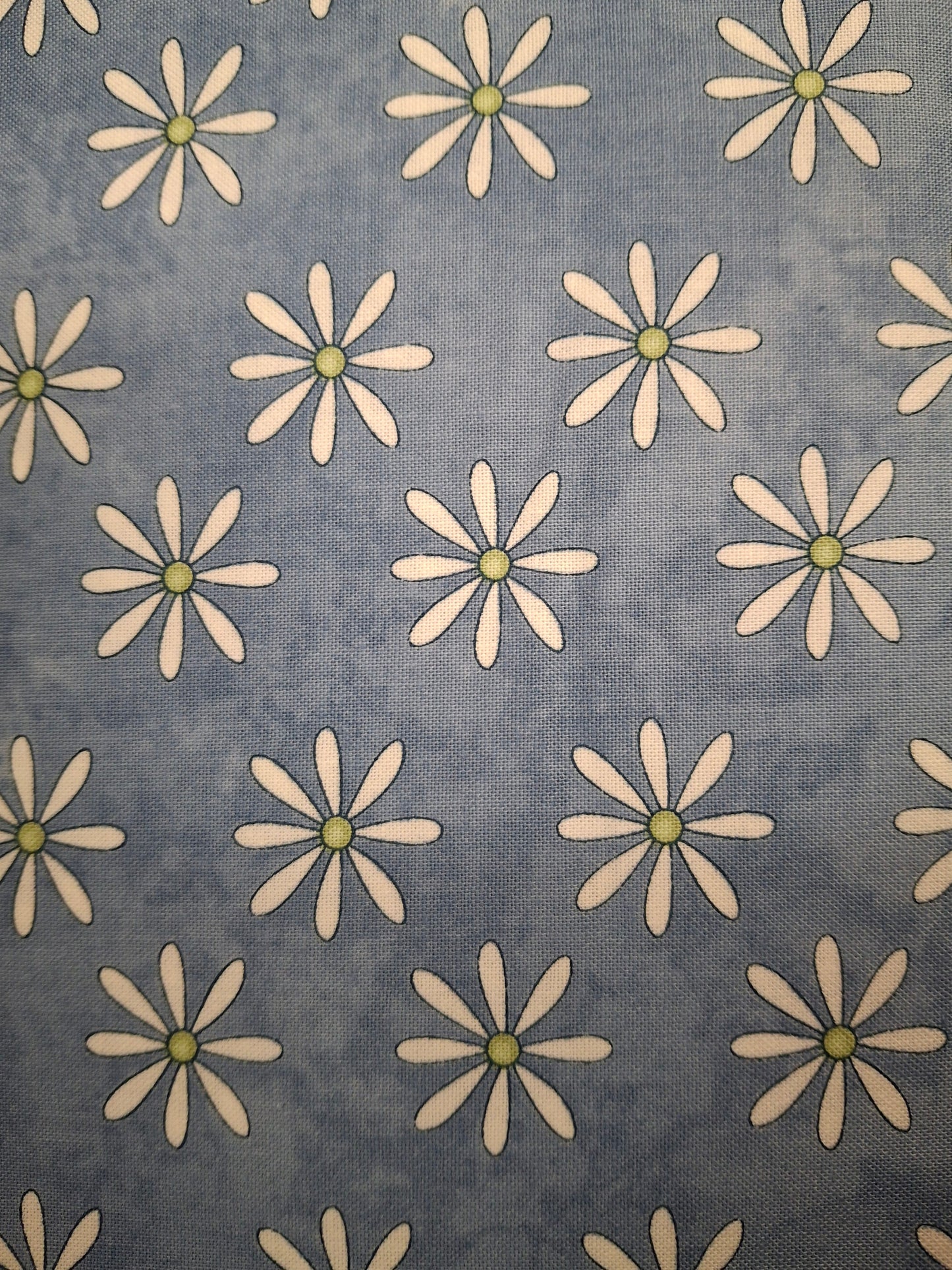 Pocketful of Posies - Slate blue/White 3398 17 by Henry Glass & Co.