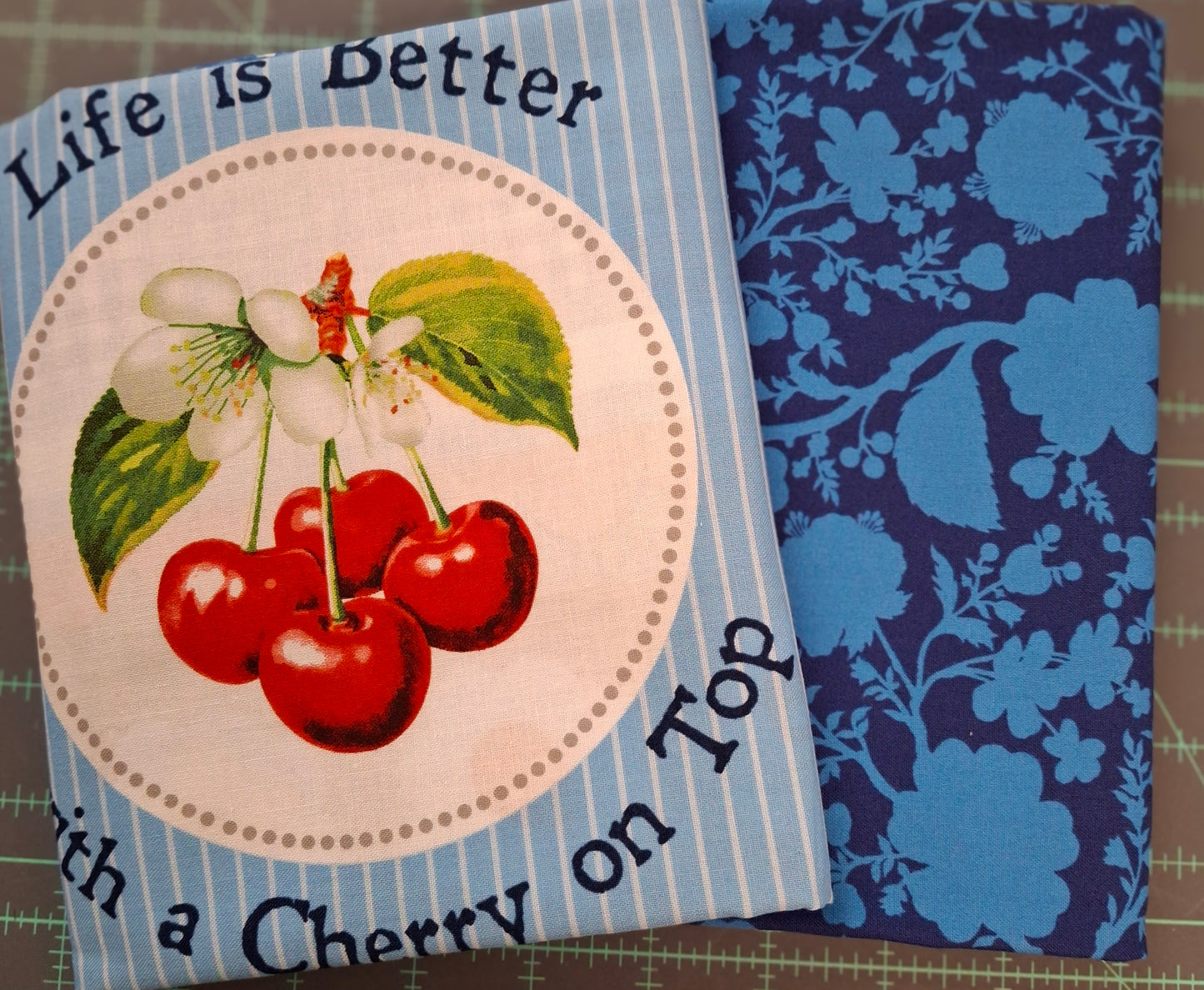 Sweet Cherry Apron Panel Kit by Wilmington Prints (109K)