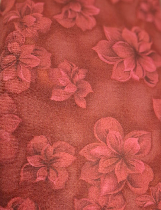 118" Dreams - Burgundy Floral 907811 183 by Fabri-Quilt Inc.