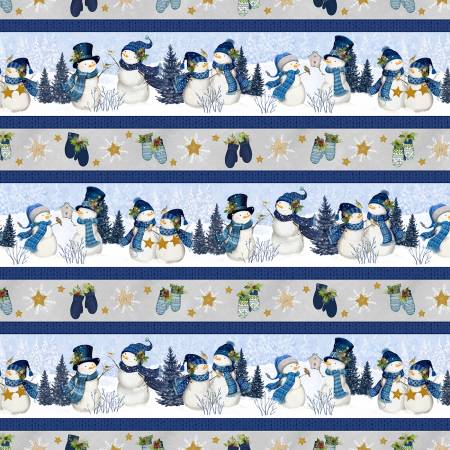 Let it Show-Man! - Repeating Stripe Multi 27752-941 by Wilmington Prints