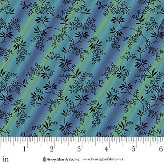 Philomena - Teal/Blue 3474-17 by Henry Glass &  Co.