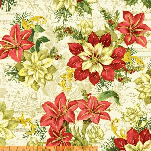 A Song of Christmas by Whistler Studio for Windham Fabrics