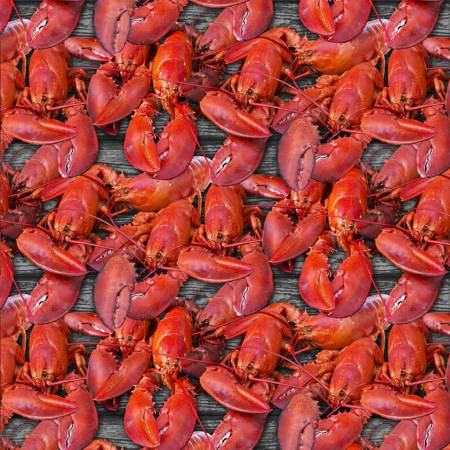 A La Carte - Shello Lobster 51903D-X by Windham Fabrics