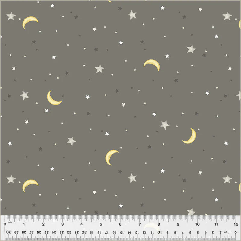 Sweet Dreams - Dark Gray 53874-6 by Windham Fabrics