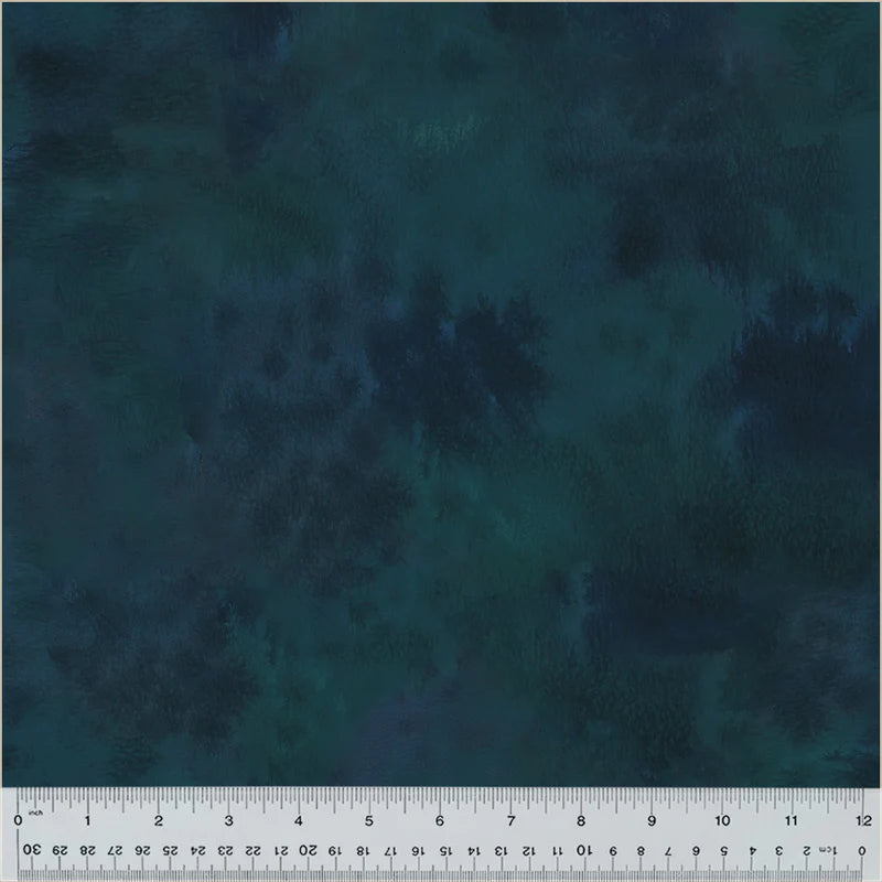 Ebb & Flow - Prussian - 54031D-9 by Windham Fabrics