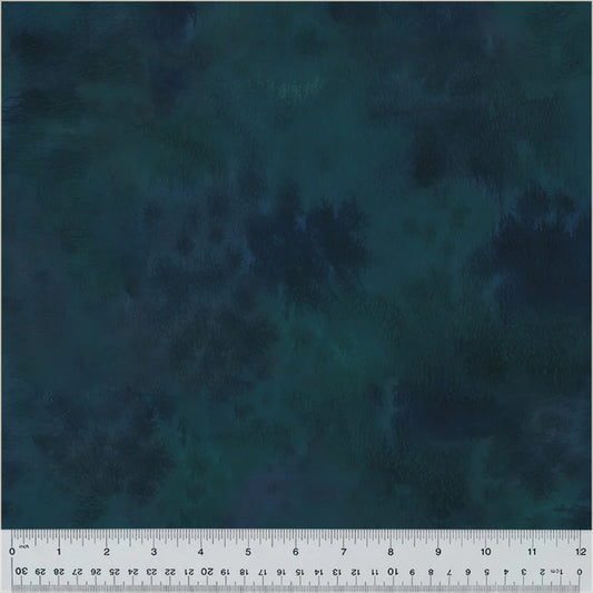 Ebb & Flow - Prussian - 54031D-9 by Windham Fabrics