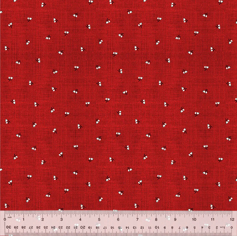 Sable & Scarlet -Red - 54151-1 by Windham Fabrics