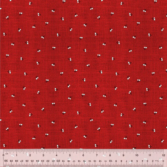 Sable & Scarlet -Red - 54151-1 by Windham Fabrics