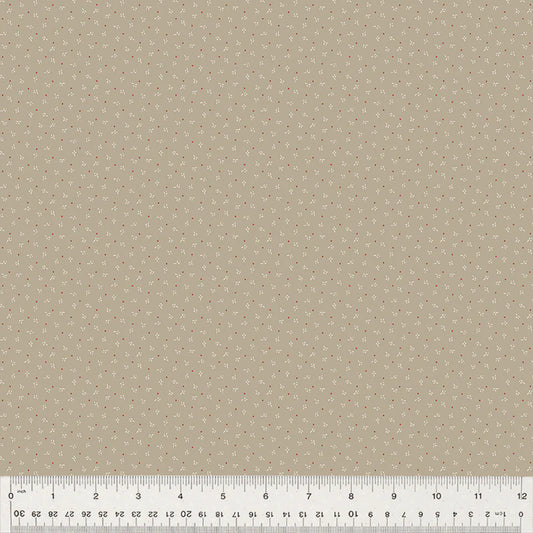 Sable & Scarlet -Taupe - 54151-3 by Windham Fabrics
