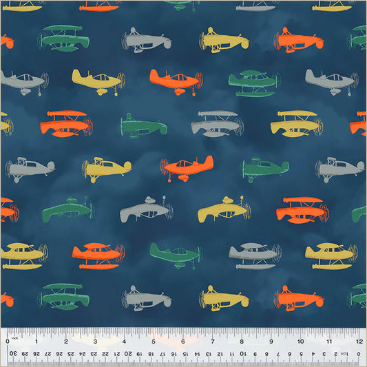 Up Up and Awoof - Dusk - 54309-5 by Windham Fabrics