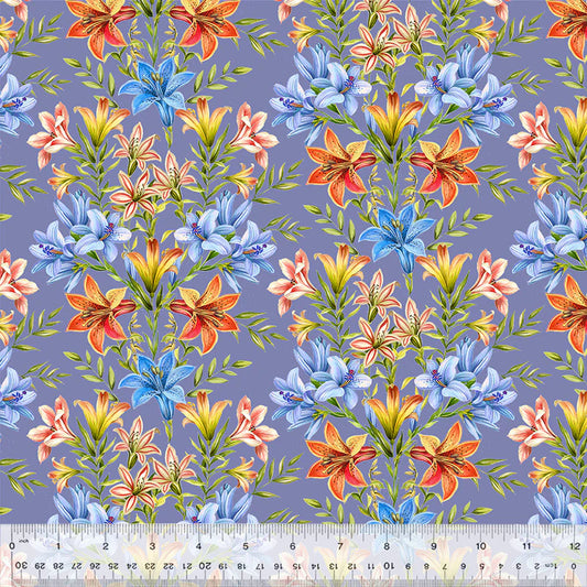 Fresh Blooms - Periwinkle - 54555-2 by Windham Fabrics