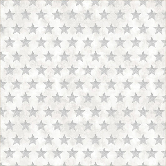 All-American Christmas - Star Bright White 55279-3 by Windham Fabrics