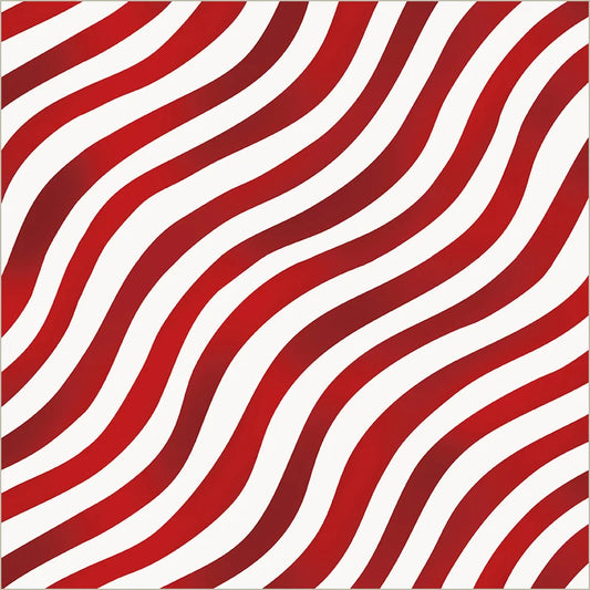 All-American Christmas - Waving Stripes Red 55280-5 by Windham Fabrics